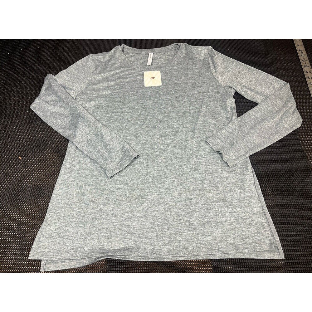 Fabletics Dry-Flex L/S Tunic Stormcloud Heather Grey LS2354927-9317-17050 Mens L